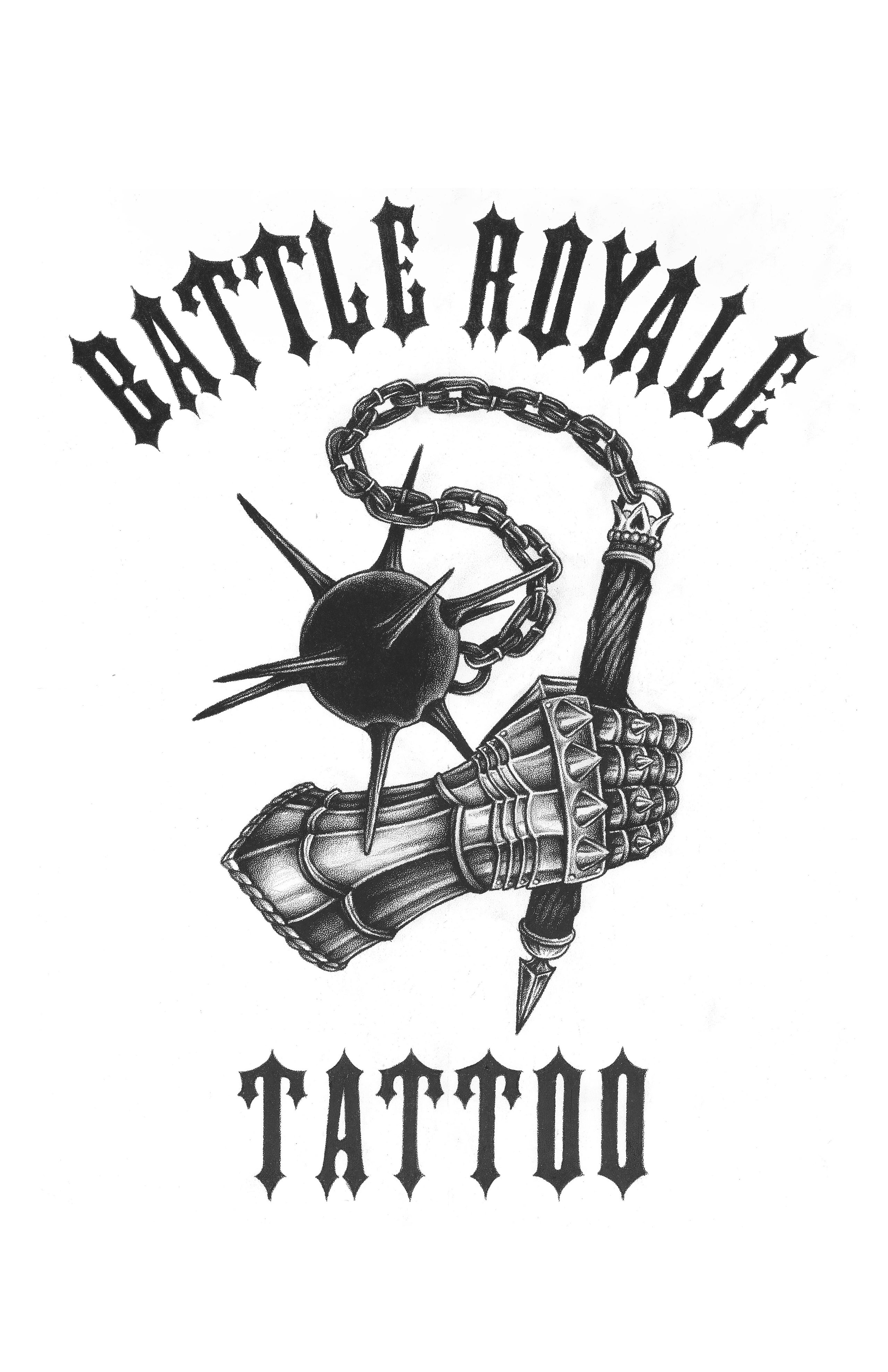 Houston Tooth Gems — Battle Royale Tattoo